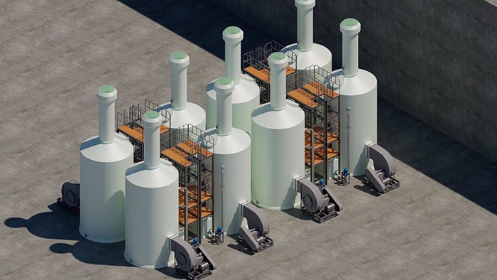 Xử lý khí thải đạt tiêu chuẩn môi trường